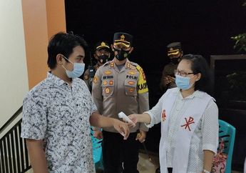 Cek Langsung Pengamanan Perayaan Kamis Putih, Kapolres Tegaskan Pengamanan Paskah Dilakukan Maksimal 