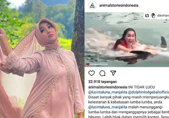 Permohonan Maaf dan Klarifikasi Lucinta Luna Terkait Berenang dengan Lumba-lumba