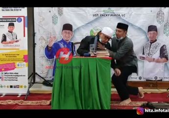 Ustaz Zacky Mirza Mendadak Pingsan Saat sedang Berdakwah, Istri Sang Ustaz Sebut Sang Suami Kelelahan: Alhamdulillah Negatif Covid-19