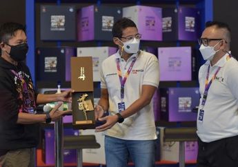 Beri Apresiasi Atas Gelaran IIMS Hybrid 2021, Menparekraf Sandiaga Uno Soroti Kolaborasi Pariwisata dengan Dunia Otomotif