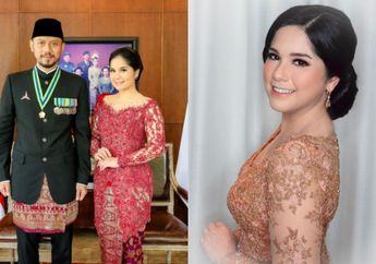 Paras Ayu Annisa Pohan Makin Memancar dalam Balutan Kebaya Biru Tua, Netizen Langsung Ngegas Doakan Istri AHY Jadi Ibu Negara: Cantiknya Annisa, Sudah Cocok Jadi Ibu Negara