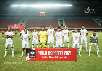 Hasil Piala Menpora 2021 -  Diwarnai Penalti dan Kartu Merah, PSS Ungguli PSM di Babak Pertama
