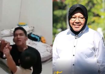 Menteri Sosial Tri Rismaharini Kunjungi Rumah Keluarga Lettu Imam Adi, Salah Satu Awak Kapal KRI Nanggala 402 yang Sempat Tak Diperbolehkan Bertugas hingga Dikunci di Kamar oleh sang Putra