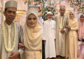 Potret Bahagia Pernikahan Ketiga Ustaz Abdul Somad, Digelar Secara Sederhana Namun Romantis Dihiasi Dekorasi Bunga Mawar dan Lampu Kristal