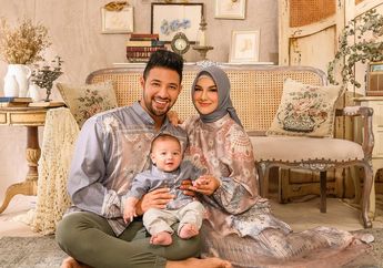 Super Serasi, Intip Penampilan Keluarga Kecil Ammar Zoni dan Irish Bella saat Kenakan Baju Muslim Kembar