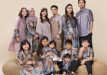 Tren Baju Lebaran 2021: 4 Rekomendasi Baju Muslim Keluarga untuk Lebaran ala Selebriti Tanah Air
