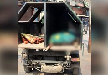 Kasus Covid-19 di India Mengganas, Jenazah Seorang Wanita Terpaksa Diangkut Pakai Truk Sampah, Para Tetangga Enggan Menolong karena Takut Terinfeksi