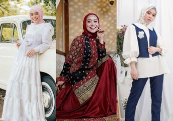 Contek 5 Gaya Lesty Kejora Untuk Referensi Style Lebaran Modis, Modelnya Kekinian Namun Tetap Santun!