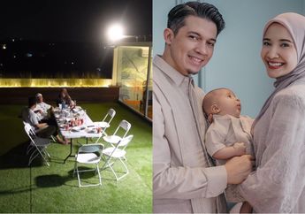 Mengintip Rooftop Rumah Artis Zaskia Sungkar dan Irwansyah, Jadi Tempat Kumpul Keluarga Saat Malam Takbiran Sambil Makan Malam