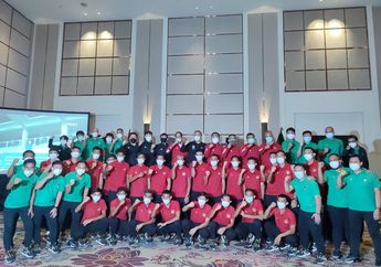 Lepas Timnas Indonesia ke UEA, Ketum PSSI Minta Pemain Bertempur Habis-habisan