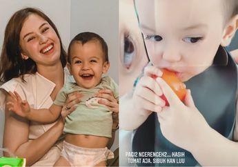 Kimberly Ryder Tenangkan Anaknya yang Rewel dengan Tomat, Berikut 5 Manfaat Buah Ini untuk Kesehatan Bayi