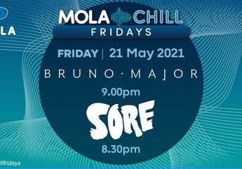 Jangan Ketinggalan! Saksikan Bruno Major dan Band Sore dalam Mola Chill Fridays serta Wawancara Eksklusif Kurt Russell di Mola TV!
