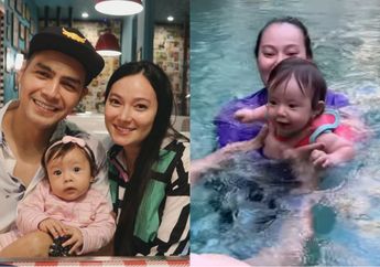 Tak Main-main Jaga Kesehatan Buah Hati yang Sudah Dinanti 7 Tahun, Asmirandah dan Jonas Rivanno Ajarkan Anaknya yang Baru Berusia 5 Bulan Berenang, Ini Ragam Manfaat Berenang untuk Bayi