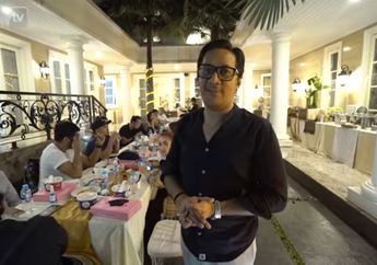Gelar Acara Halal Bihalal Bersama Sahabat, Rumah Artis Andre Taulany Disulap Bak Restoran Bintang 5, Andhika Pratama: Mewah Banget