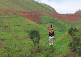 Mau Memacu Adrenalin? Yuk Jajal Flying Fox Terpanjang di Indonesia