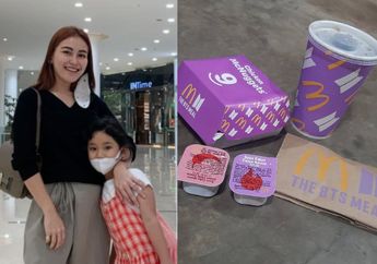 Lagi Hits BTS Meal yang Bikin Antrean Ojol Membludak, Ibunda Ayu Ting Ting Tak Mau Ketinggalan hingga Rela Berburu Menu Makanan Incaran ARMY Buat sang Cucu