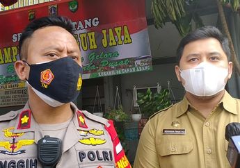 Jelang HUT Bhayangkara ke-75, Polda Metro Jaya Melalui Polsek Tanah Abang Gelar Vaksinasi Covid-19 untuk Warga di Kawasan Gelora
