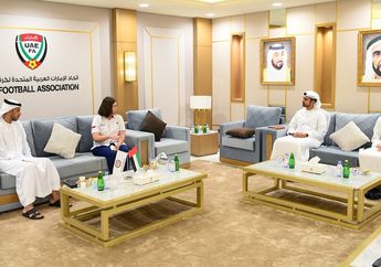 Temui PSSI, Federasi UEA Minta Maaf soal Insiden Salah Putar Lagu Kebangsaan