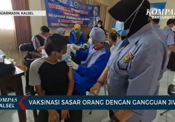 Orang dengan Gangguan Jiwa Turut Dapatkan Vaksin Covid-19 di Banjarmasin