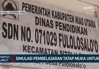 Sekolah Tatap Muka Akan Segera Dilakukan Juli 2021, SD di Nias Utara Lakukan Simulasi