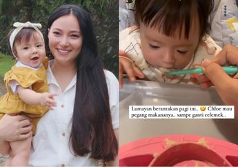 Praktis dan Kaya Nutrisi, Ini Resep MPASI Bubur Ayam Jagung ala Asmirandah, Dijamin si Kecil Suka!