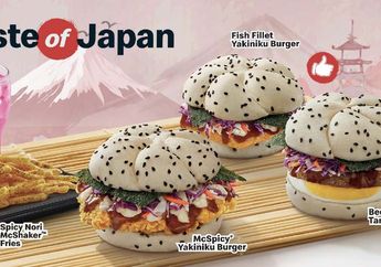 Manjakan Lidah, McDonald&rsquo;s Indonesia Kembali Hadirkan Menu Taste of Japan! Siapa yang Udah Kangen dengan si Manis Matcha McFlurry?