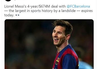 Fabrizio Romano Pantau Situasi Transfer Lionel Messi Menuju Bali United?