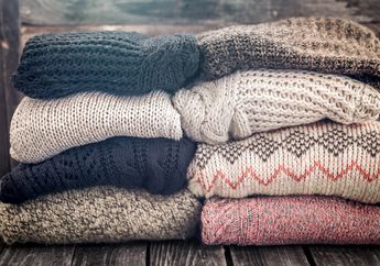 Begini Cara Mencuci Sweater Bahan Wol yang Benar, Ternyata Pakai Cuka dan Tidak Boleh Diperas loh!