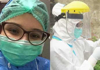 Wajahnya Bak Hilang Ditelan Bumi, Artis Cantik Ini Ternyata Pilih Banting Setir Jadi Dokter Ikut Terjun Langsung Untuk Berjuang di Garda Depan Covid-19 hingga Banjir Pujian Netizen