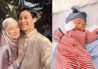 Ketampanannya Disebut Plek Ketiplek Rey Mbayang, Bayi Dinda Hauw yang Baru Berusia 2 Minggu Ini Bikin Netizen Kepincut Tak Karuan saat Bersanding dengan sang Ayah, Netizen : Bagai Pinang Dibelah Dua