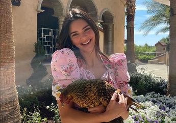 Halloween, Kendall Jenner Berubah Jadi Mentimun, Terinspirasi Aibnya Sendiri? Pernah Senasib Sama Nia Ramadhani Loh