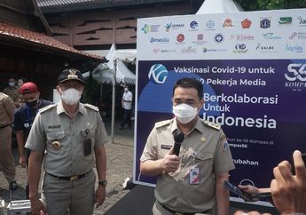 Wagub DKI Jakarta dan Jubir Vaksinasi Covid-19 Kemenkes RI Kunjungi Sentra Vaksinasi Kompas Gramedia di Bentara Budaya