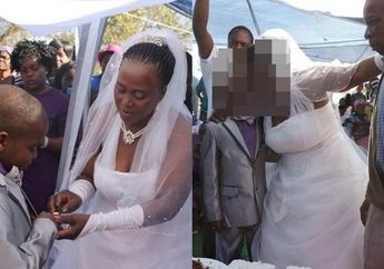Bangga Menikah dengan Wanita 62 Tahun Disaksikan Mantan Suami Mempelai Perempuan, Bocah 9 Tahun Beri Alasan yang Tak Diduga-duga