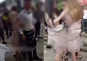 Cuma Bisa Pasrah, Pengantin Pria Ini Diam Tak Berkutik Saat Diikat dan Dicambuki Bersama 3 Pengiring Wanitanya, Alasannya Sungguh Tak Disangka