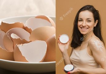 Ajaib! Cuma Pakai Kulit Telur yang Tak Berguna, Wajah Kusam Kembali Cerah Seketika, Begini Caranya