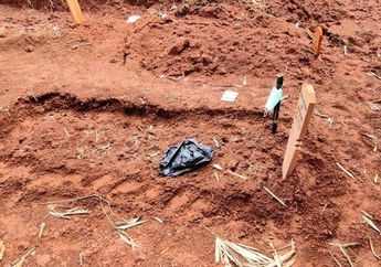 Bikin Heboh! 10 Makam Pasien Covid-19 di Depok Amblas karena Hal Ini, Tengok Penampakannya
