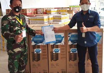 Bantu Penanggulangan Covid-19, Yayasan Dana Kemanusiaan Kompas Kirim Dispenser ke Wisma Atlet Jakarta