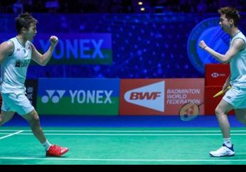 Hanya Butuh 31 Menit, Kevin Sanjaya Sukamuljo dan Marcus Fernaldi Gideon Gercep Kalahkan Pasangan Ganda Putra Inggris di Laga Perdana Olimpiade Tokyo 2020!