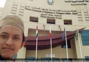 Nekat Ibadah Haji dengan Berjalan Kaki dari Pekalongan ke Mekah, Mochammad Khamim Tempuh 9 Ribu Kilometer, Bermalam di Hutan Tak Jadi Soal!