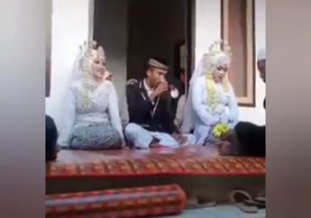 Heboh! Pria Asal Lombok Nikahi 2 Wanita Sekaligus, Warganet Heran : Kok Ceweknya Mau?