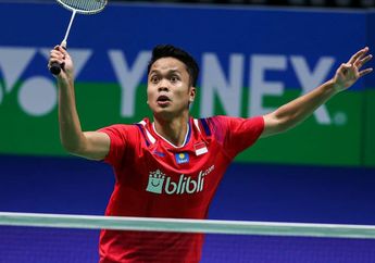 Tampil Memuka dan Berhasil Melesat ke Semifinal Tunggal Putra Olimpiade Tokyo 2020, Anthony Sinisuka Ginting sampai Disebut 'Super Saiyan' oleh Federasi Bulu Tangkis Dunia
