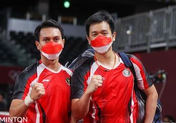 Belum Berhasil Bawa Pulang Medali Perunggu di Olimpiade Tokyo 2020, Mohammad Ahsan/Hendra Setiawan Tulis Pesan Haru hingga Dapat Perhatian dari Sesama Atlet