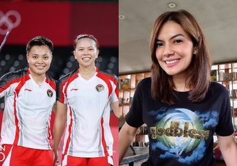 Sambut Kemenangan Medali Emas di Olimpiade Tokyo 2020, ini Reaksi Heboh Najwa Shihab untuk Atlet Bulutangkis Greysia Polii dan Apriyani Rahayu