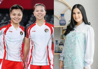 Greysia Polii dan Apriyani Rahayu Sabet Medali Emas, Annisa Pohan Terharu Lagu Indonesia Raya Berkumandang di Olimpiade Tokyo 2020 hingga Ungkap Kalimat Ini