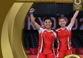 BREAKING NEWS: Indonesia Kantongi Medali Emas Pertama Olimpiade Tokyo 2020 dari Greysia Polii/Apriyani Rahayu