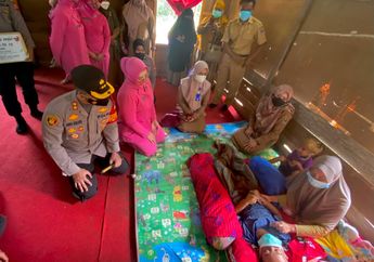 Sinergi Enrekang Police Care bersama Baznas  Bantu Penderita Tumor dan Operasi Yustisi yang Melanggar Prokes