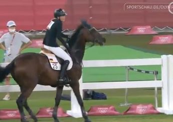 Gegara Perkara Sepele Ini, Pelatih Pentathlon Modern Jerman Didiskualifikasi dari Olimpiade Tokyo 2020 Usai kepergok Meninju Kuda