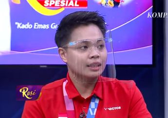 Jadi Pengantar Kesuksesannya Sebagai Pebulutangkis Hebat hingga Mampu Boyong Medali Emas di Olimpiade Tokyo 2020, Inilah Penampakan Raket Kayu Apriyani Rahayu yang Dibuatkan sang Ayah Lantaran Tak Mampu Beli Raket Sungguhan
