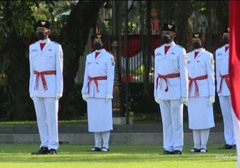 Curi Perhatian Publik di Upacara HUT Ke-76 RI, Inilah Sosok Trio Pengibar, Pembentang dan Pengerek Bendera Merah Putih di Istana Merdeka