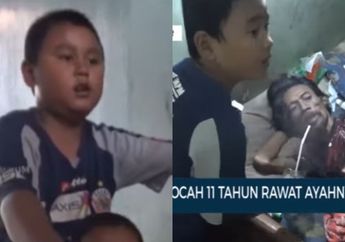 Memilukan, Nasib Malang Bocah 11 Tahun Rawat Sendiri Ayahnya yang Berbaring Lumpuh, Akhirnya Mendapat Pertolongan Berharga Ini dari Warga Setempat